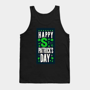 Happy st patricks day funny quote Tank Top